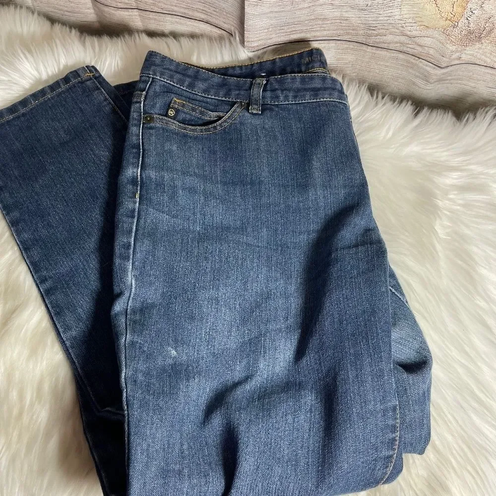 Michael Kors Straight Leg High Waist Jeans Sz‎ 14